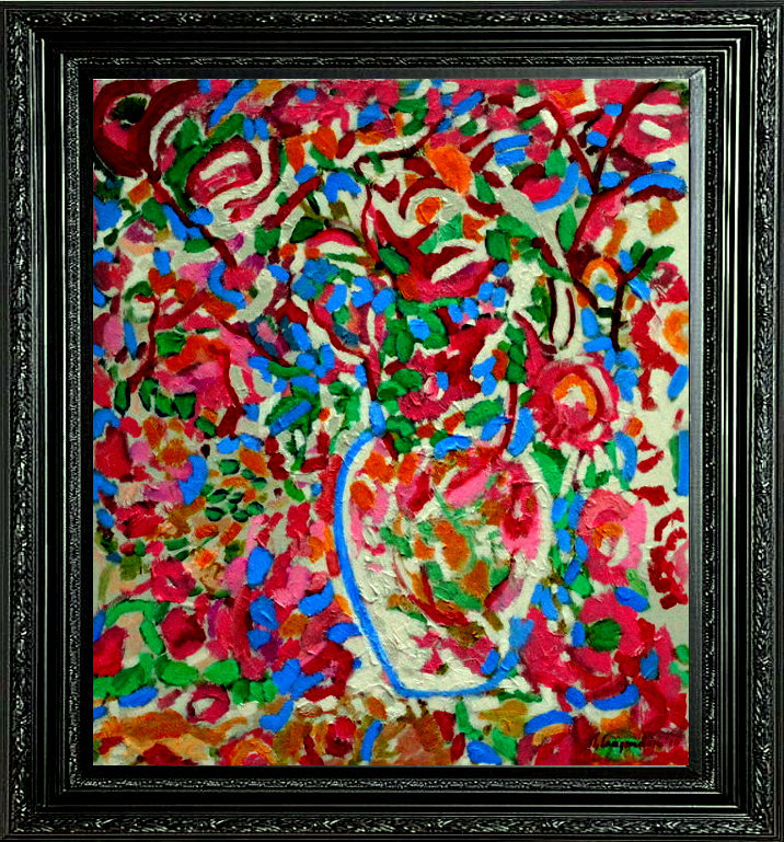 Vase de fleurs(86)<br><small class=store-brand><b>&euro; 650,00</b> incl. shipping and excl. picture frame</small>
