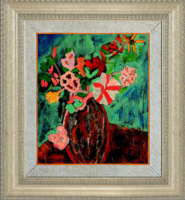 Vase de fleurs(140)<br><small class=store-brand><b>&euro; 550,00</b> incl. shipping and excl. picture frame</small>