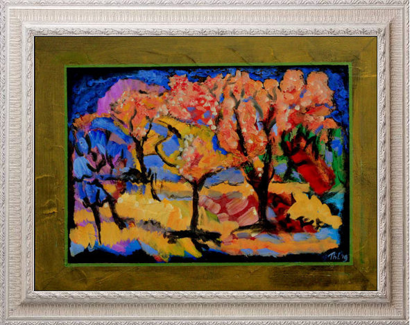 Blooming Fruit Trees(176)<br><small class=store-brand><b>&euro; 550,00</b> incl. shipping and excl. picture frame</small>