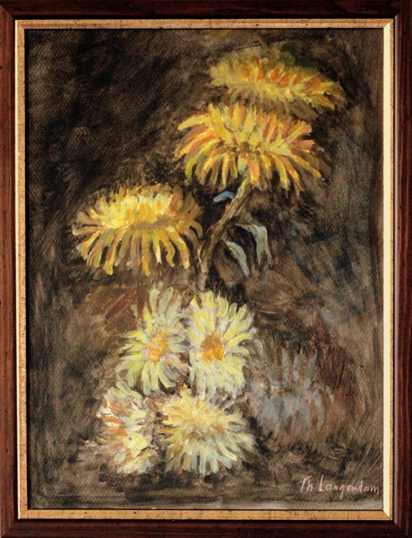Chrysanthemums(374)<br><small class=store-brand><b>&euro; 350,00</b> incl. shipping and excl. picture frame</small>